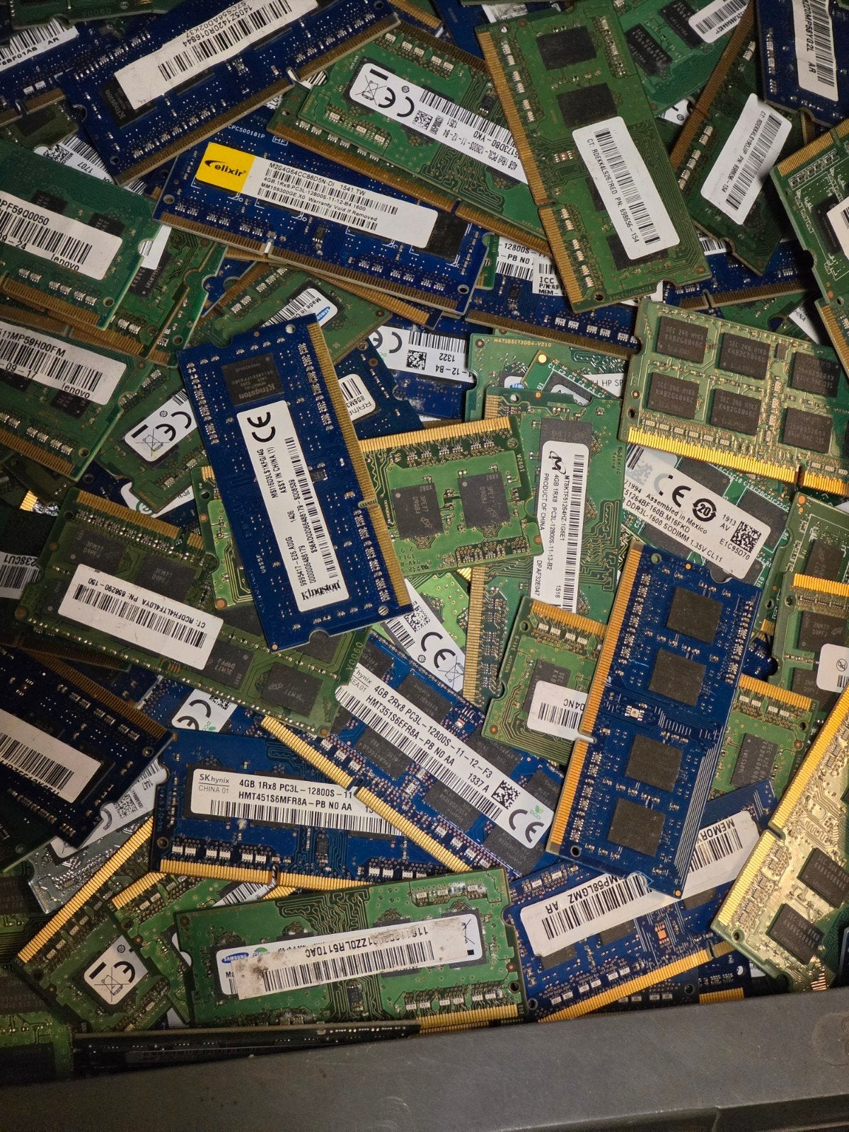 Verschillende merken 4gb laptop ram geheugen 12800s pc3L ddr, Computers en Software, Gebruikt, ., DDR3, Ophalen of Verzenden