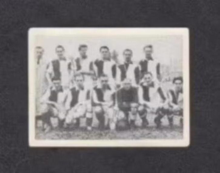 Voetbalplaatje ZFC Zaandam 1951-1952., Verzamelen, Ophalen of Verzenden, Zo goed als nieuw