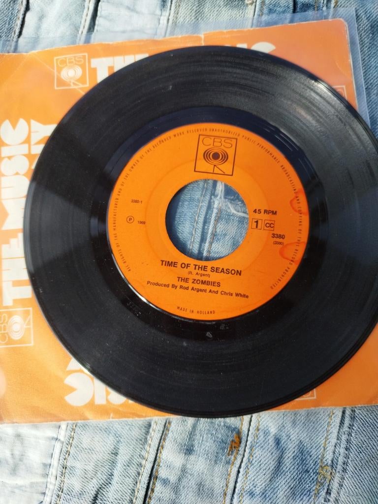 The Zombies - Time of the Season vinyl single, Ophalen of Verzenden, Gebruikt
