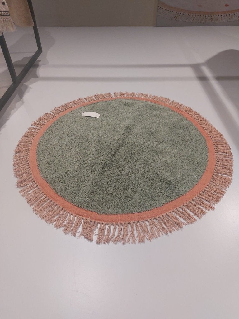 Tapis Petit Bubblegum Vloerkleed - Ø130, Rond, Ophalen of Verzenden, Zo goed als nieuw, Groen