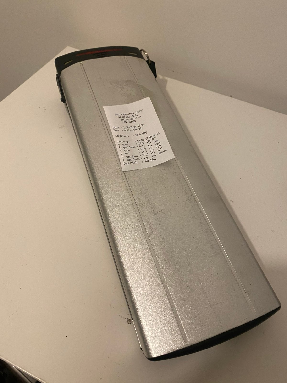 Multicycle 24v - 16 ah accu ( Gereviseerd), Ophalen, Zo goed als nieuw