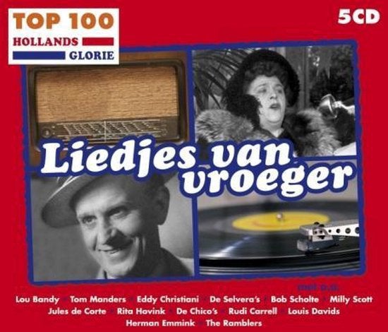 Hollands Glorie Top 100 - Liedjes Van Vroeger (5CD), Ophalen of Verzenden, Zo goed als nieuw, Levenslied of Smartlap