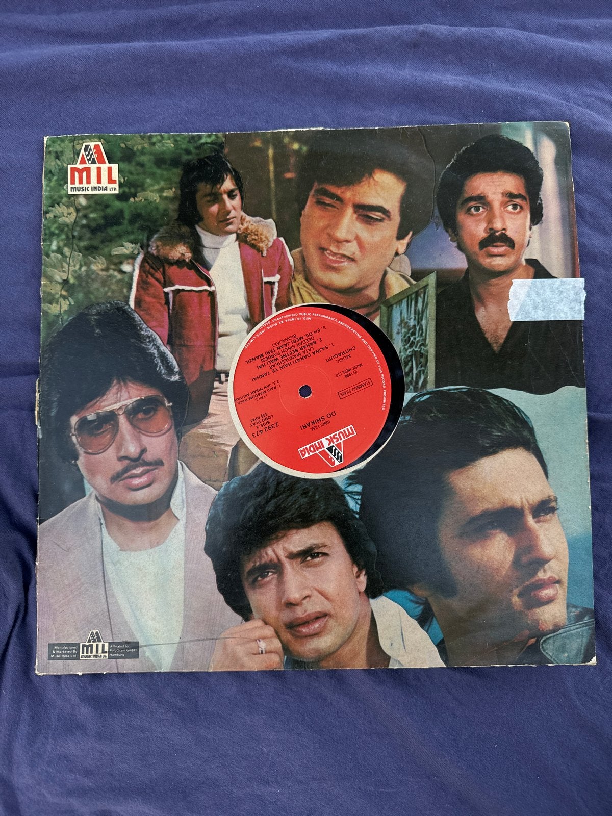 Vintage Indiase Bollywood LP plaat - Do Shikari, Ophalen, LP, Gebruikt, Overige genres