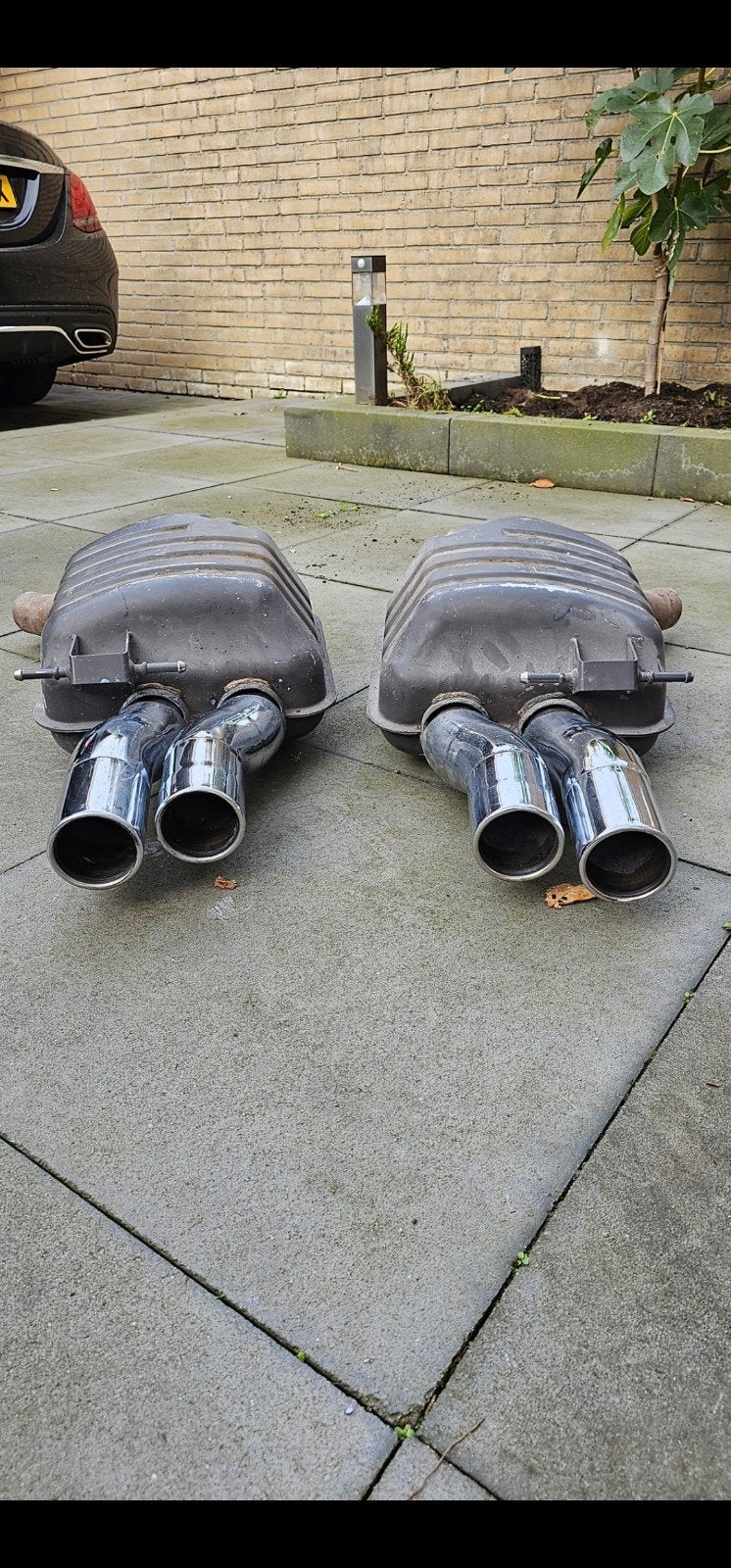 Einddemper origineel bmw m6 e63 en m5 e60, Ophalen of Verzenden, Gebruikt, BMW