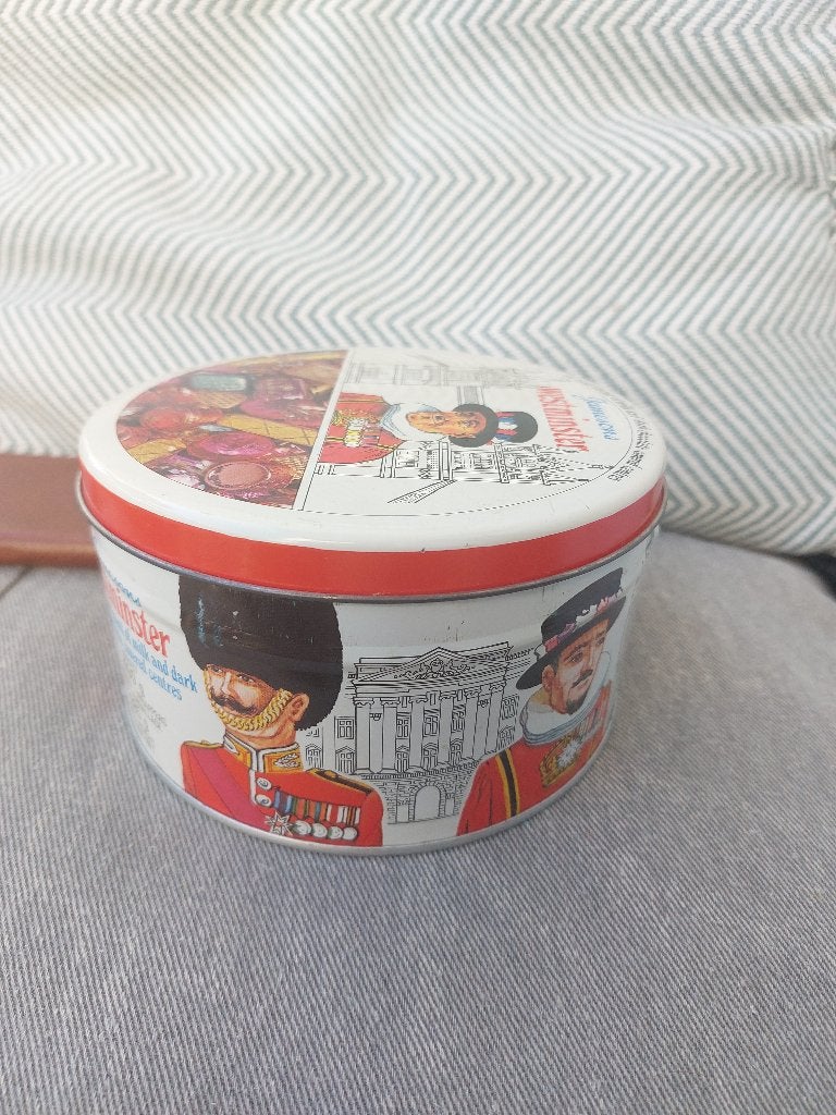 Blik rond chocolate's jaren '70, Ophalen, Zo goed als nieuw, Overige, Overige merken