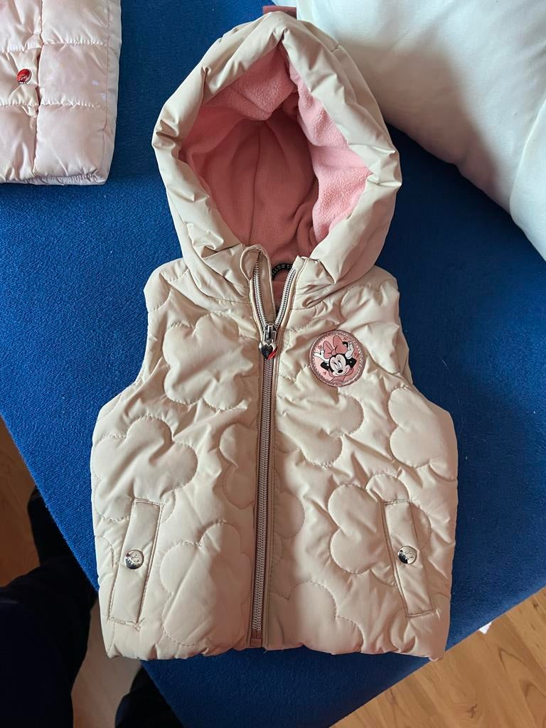 Leuke Bodywarmer Maat 68 met Minnie Mouse, Ophalen of Verzenden, Gebruikt, Meisje, Jasje