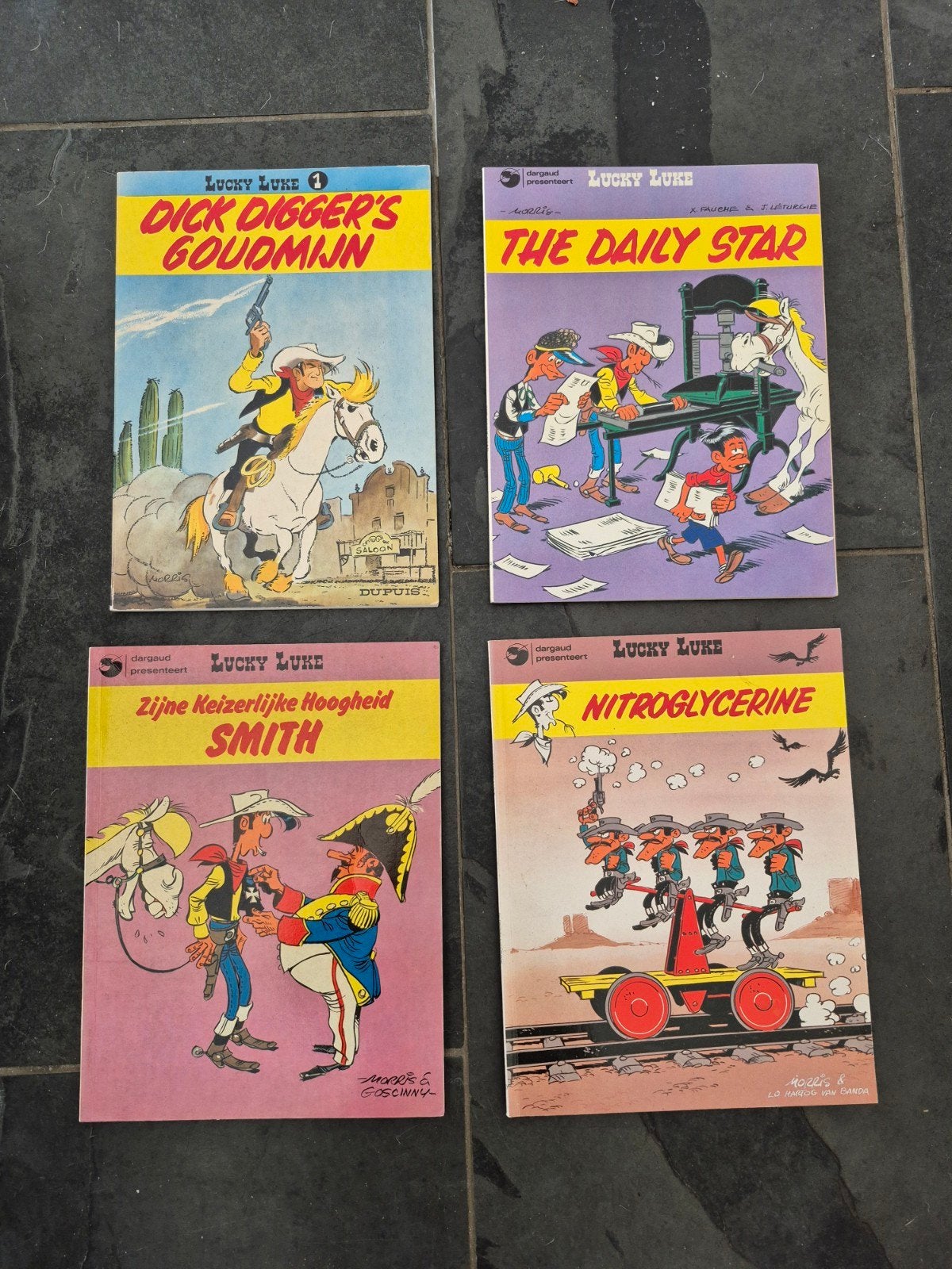 Lucky Luke, Meerdere stripboeken, Ophalen of Verzenden, Gelezen