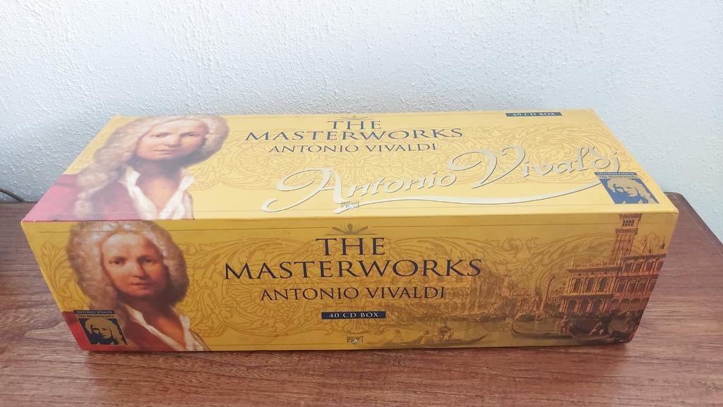 Vivaldi "The Masterworks" 40 CD Box - 1 CD ontbreekt, Ophalen of Verzenden, Barok, Zo goed als nieuw, Overige typen