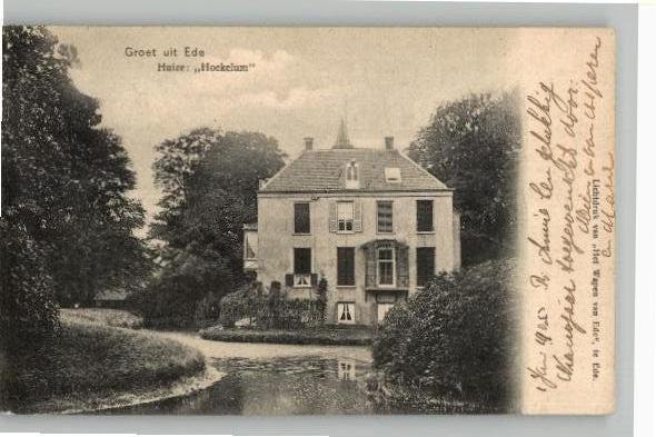 Groet uit Ede Huize Hoekelum st 1905