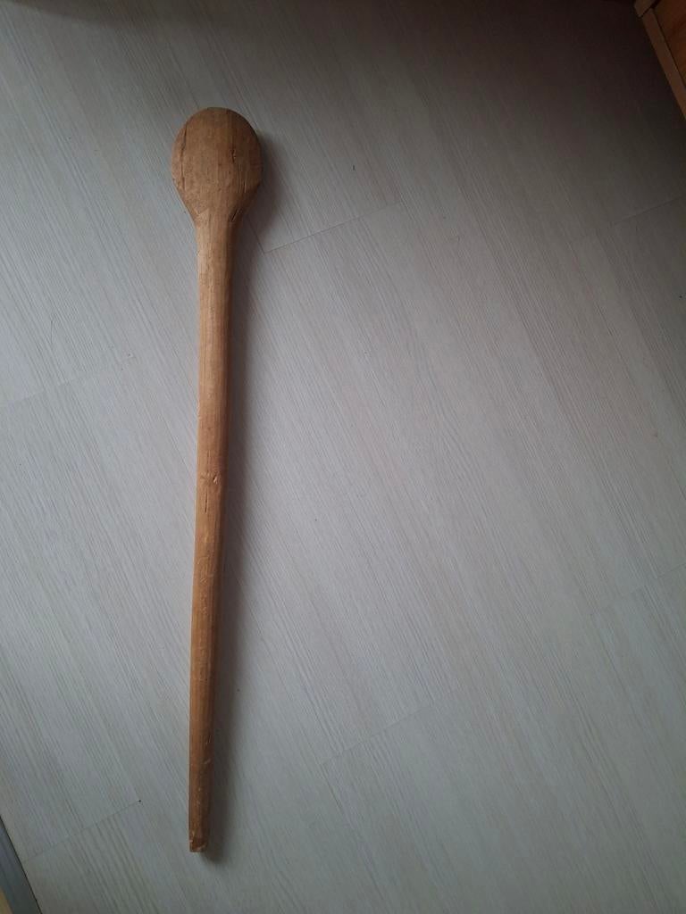 Houten lepel uit Afrika (85 cm), Huis en Inrichting, Woonaccessoires | Overige, Ophalen