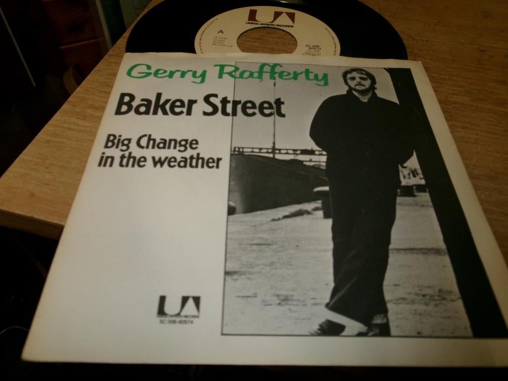 GERRY RAFFERTY / Baker Street / NL FH / ZG / 1978, Ophalen of Verzenden, Gebruikt, Pop