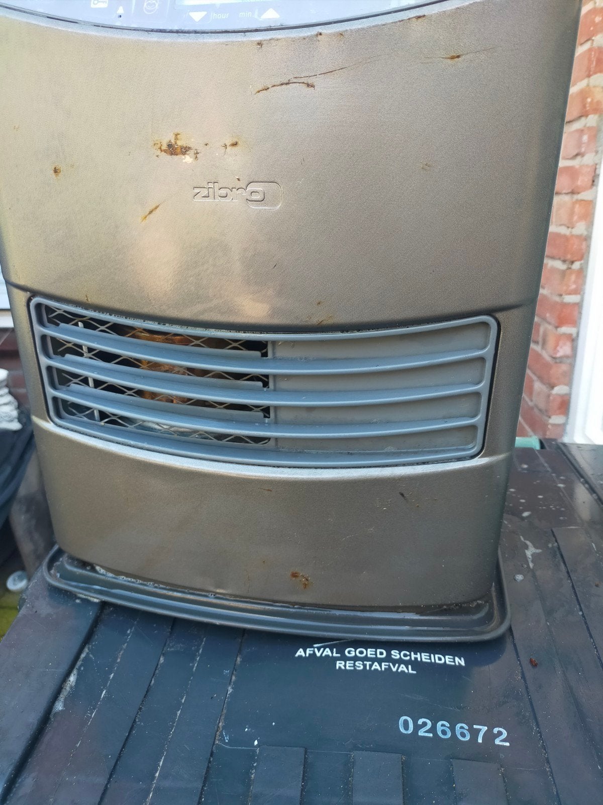 Te koop zibro olie kachel., Huis en Inrichting, Ophalen of Verzenden, Overige brandstoffen, Petroleumkachel