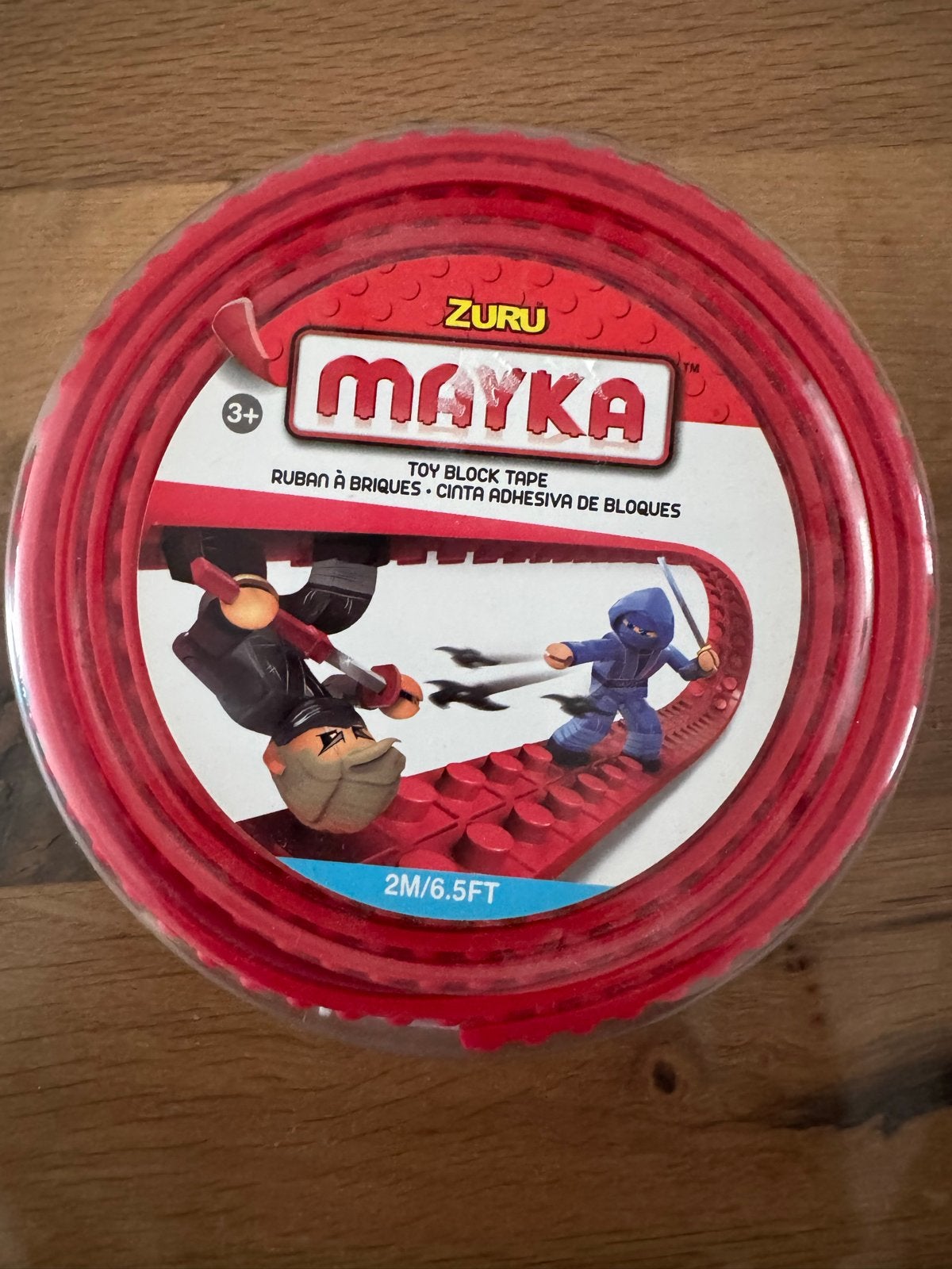 Zuru Mayka Toy Block Tape Rood - Nieuw & Ongeopend, Ophalen of Verzenden, Nieuw, Overige merken