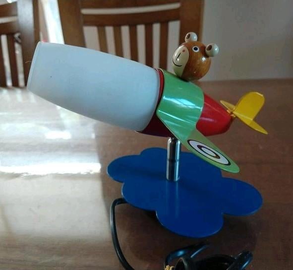 Wand of plafond lamp Beertje in vliegtuig merk Eglo, Kinderen en Baby's, Kinderkamer | Inrichting en Decoratie, Ophalen of Verzenden