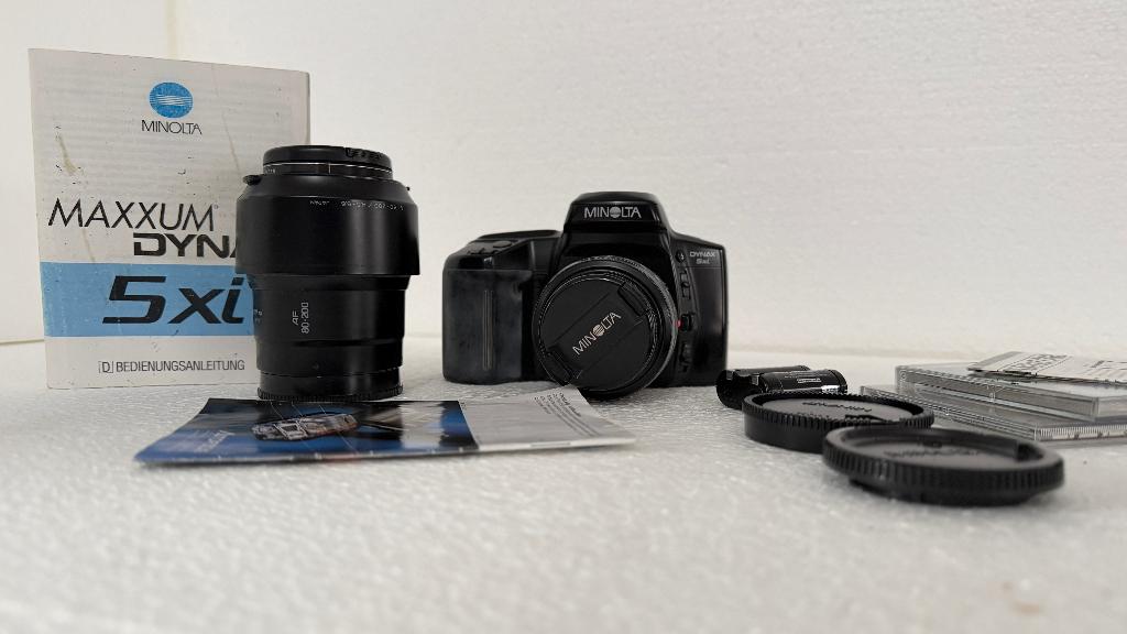 Analoge camera Minolta Dinax 5xi, Ophalen, Gebruikt, Spiegelreflex, Minolta