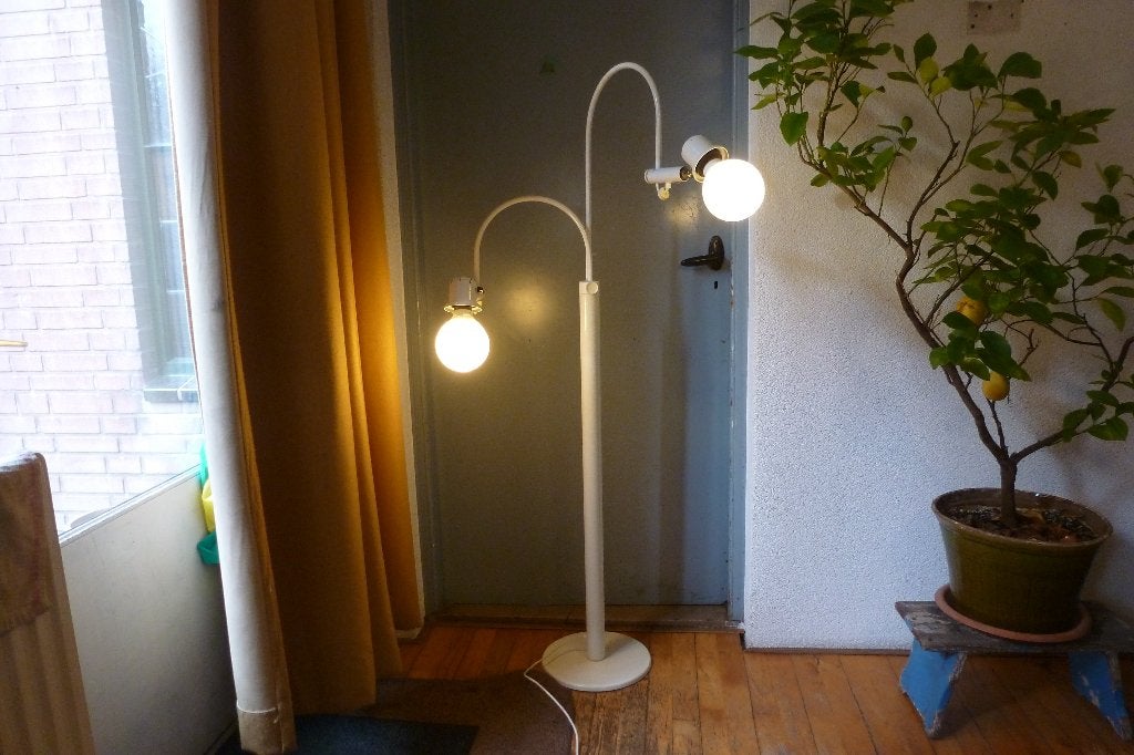 GEPO,VLOERLAMP,SIXTIES,ZEVENTIES,POP,MID-CENTURY,VINTAGE, Gebruikt, SIXTIES,ZEVENTIES,POP,SPACE AGE,MID-CENTURY, Metaal, 150 tot 200 cm