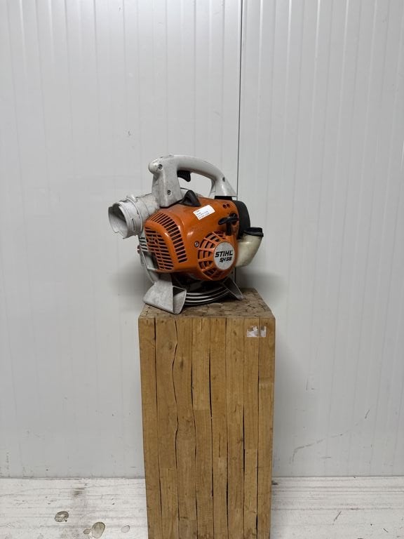 Stihl SH 56 handbladblazer benzine 2014, Tuin en Terras, Bladblazers, Gebruikt, Stihl