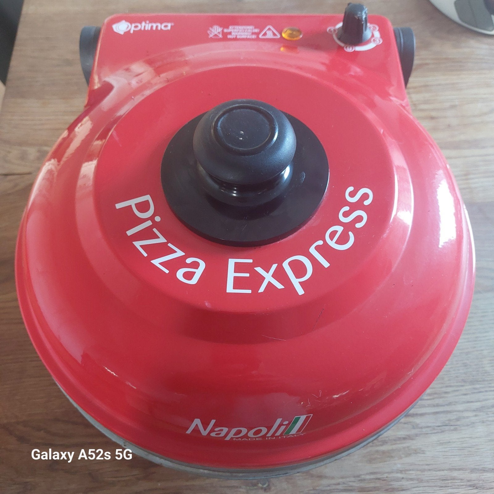 Optima Pizza Express Napoli Pizzaoven - Zo goed als nieuw, Minder dan 45 cm, Overige merken, Minder dan 45 cm, Pizzaoven