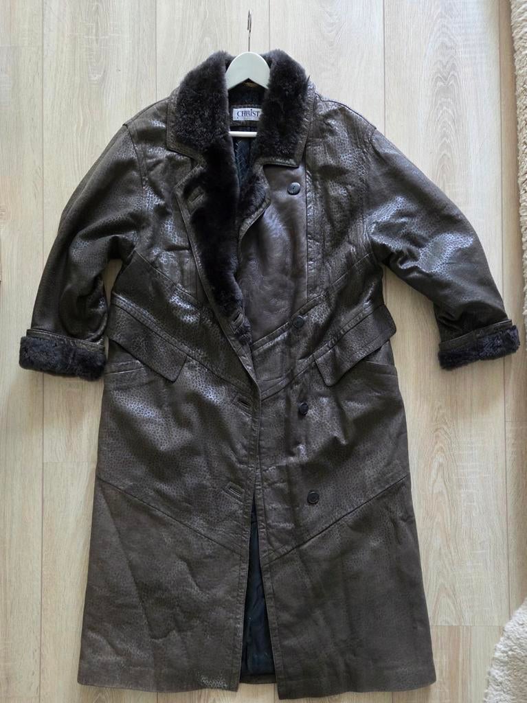 Lange mooie jas, Kleding | Dames, Jassen | Winter, Ophalen, Gedragen, Maat 38/40 (M), Bruin