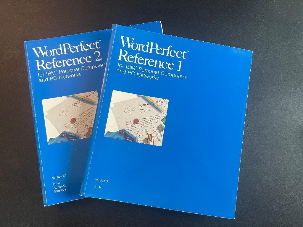Wordperfect 5.1 - Officieel naslagwerk, Ophalen of Verzenden