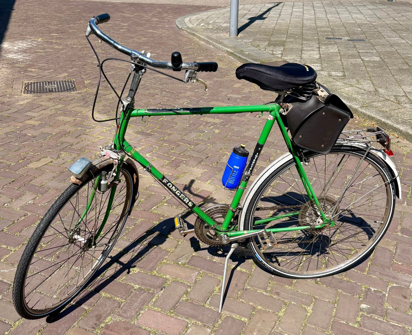 Fongers Intercycle Champion Fiets Stanghoogte 88 cm Werkt, 59 cm of meer, Ophalen, Velgrem, Jaren '60 of nieuwer