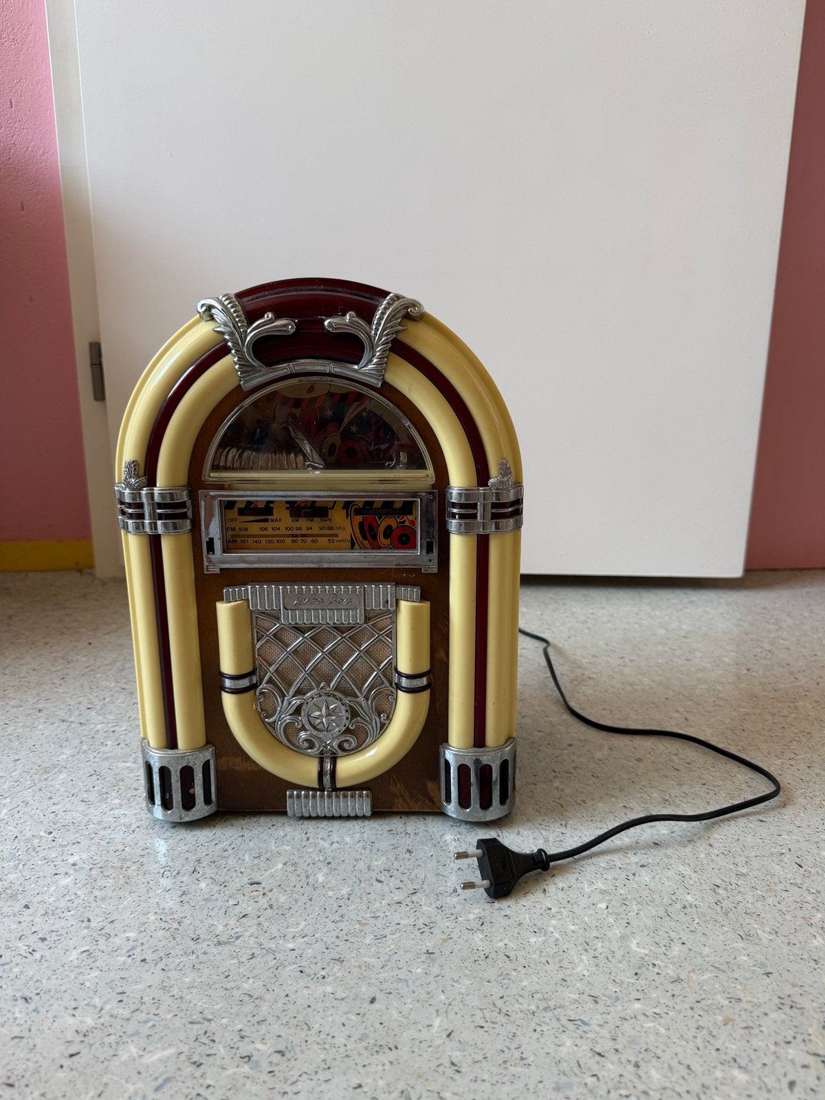 Klein vintage jukebox, Ophalen, Gebruikt, 1970 tot heden, Overige merken