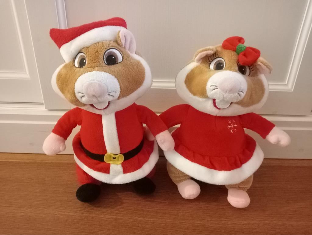 2 AH hamsters Kerst, Ophalen of Verzenden, Zo goed als nieuw, Overige typen
