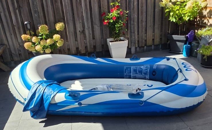Opblaasboot "Ocean Wave 290" met peddels, Ophalen, Zo goed als nieuw
