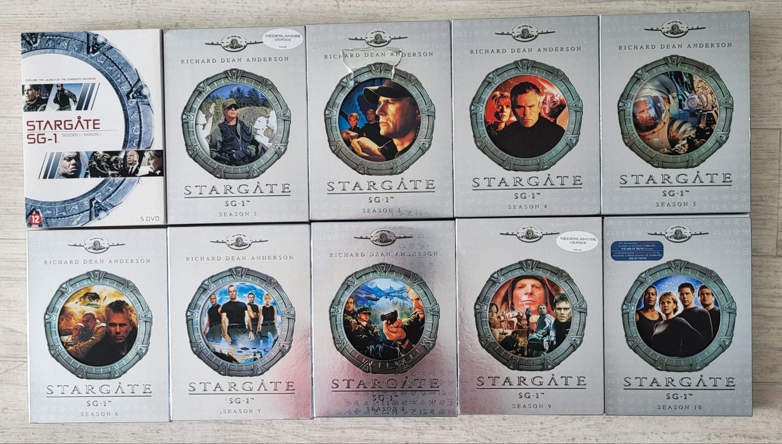 Stargate SG-1 Complete Serie DVD Boxset - Seizoen 1-10, Engels, Ophalen of Verzenden, Zo goed als nieuw, Vanaf 12 jaar