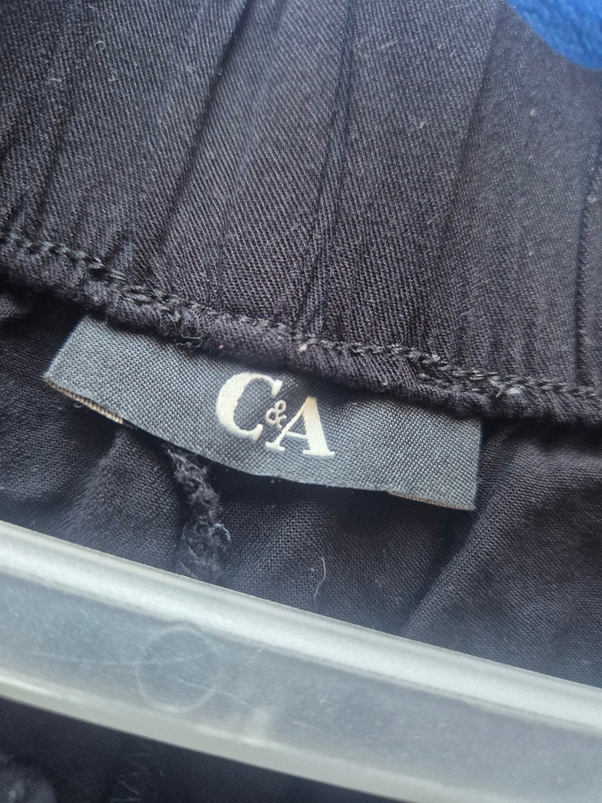Zwarte C&A broek, maat 38/40 (M), Zwart, Zo goed als nieuw, Lang, C&A