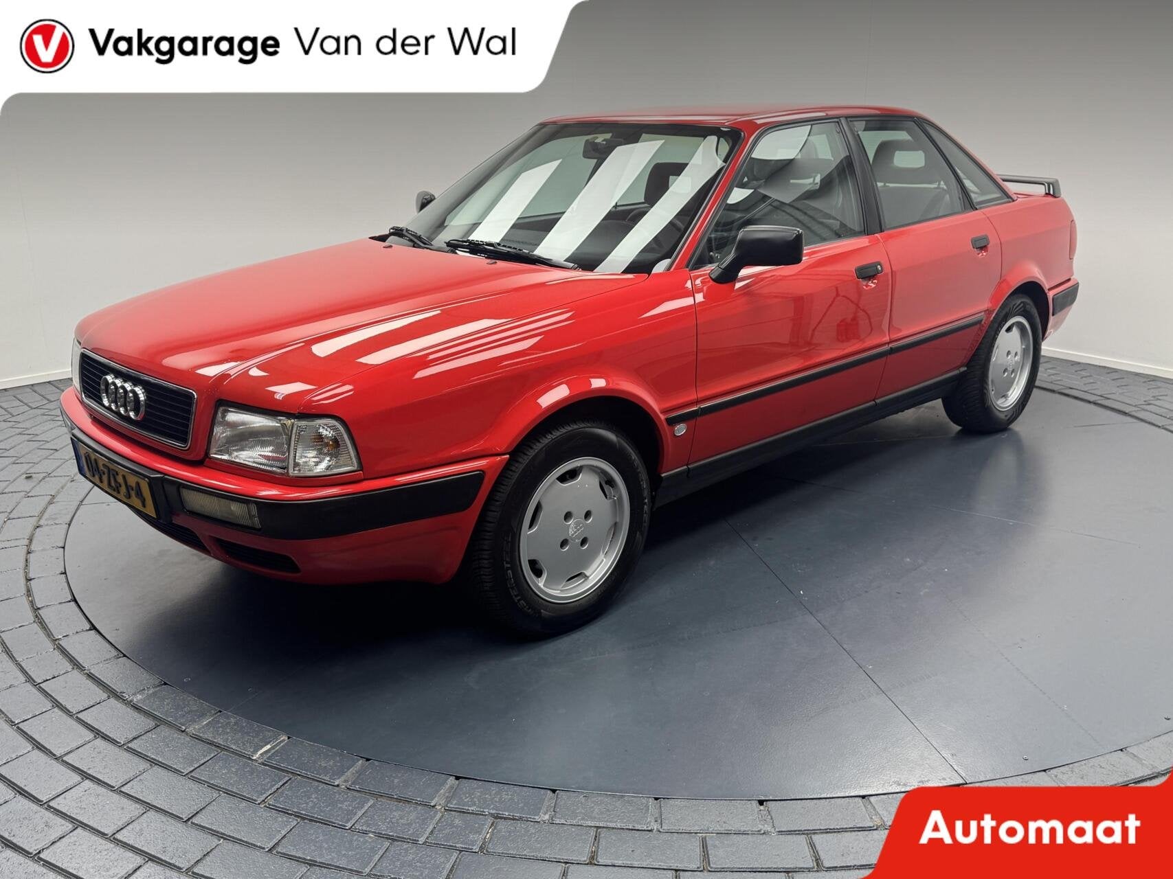Audi 80 2.0 E Automaat-Airco-Trekhaak-Elek.ramen-Elek.spiege, Stof, Gebruikt, Huisgarantie, 4 cilinders