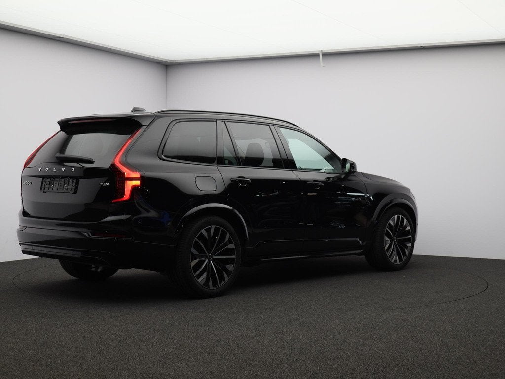 Volvo XC90 2.0 T8 Plug-in hybrid AWD Ultra Dark / Luchtverin, Auto's, Volvo, Gebruikt, 4 cilinders, Zwart, Hybride Elektrisch/Benzine
