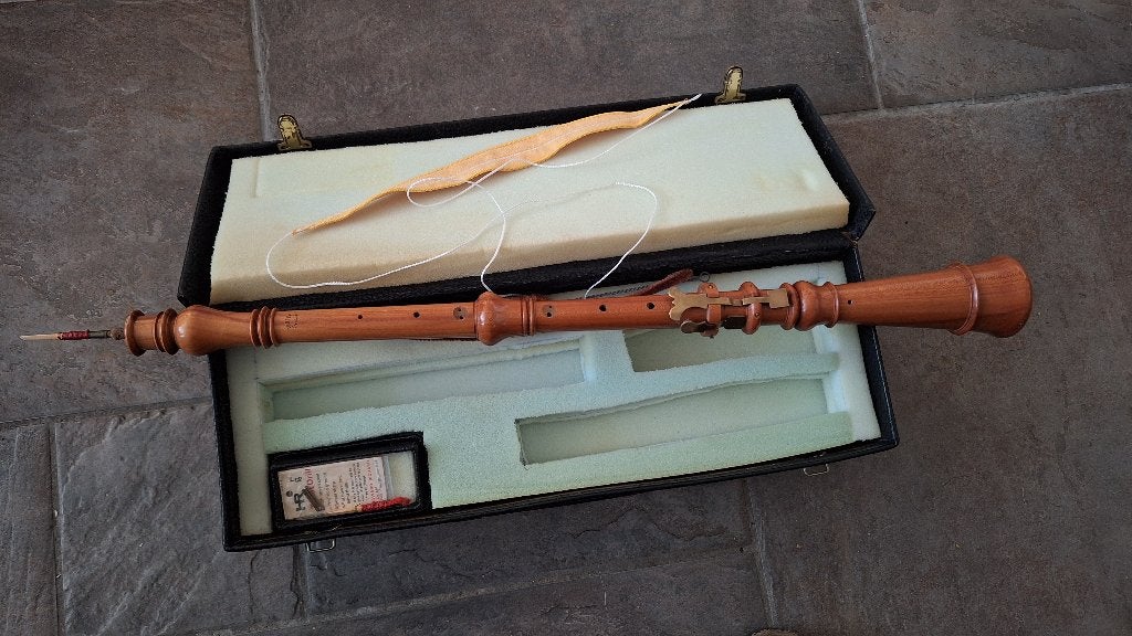 Barockhobo Moeck Steinkopf, Ophalen of Verzenden, Gebruikt, Met koffer