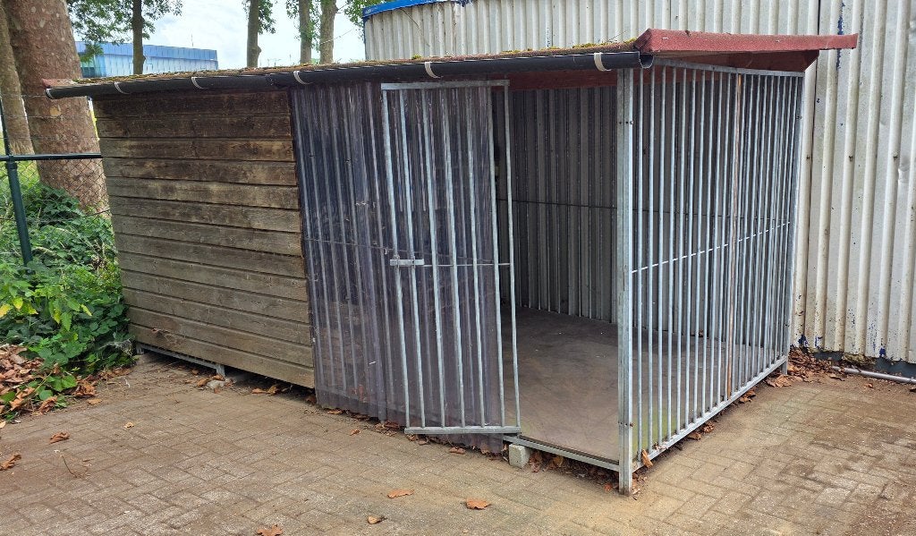 Mooie grote complete hondenren., Dieren en Toebehoren, Hondenhokken, Ophalen, Hondenkennel, 100 cm of meer, 110 cm of meer