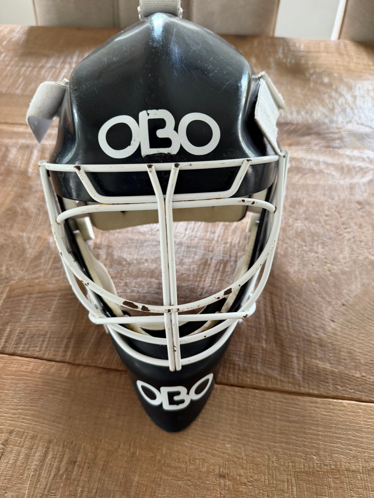 Obo goalie helm xs (tot 16 jr), Verzenden, Gebruikt, Overige typen