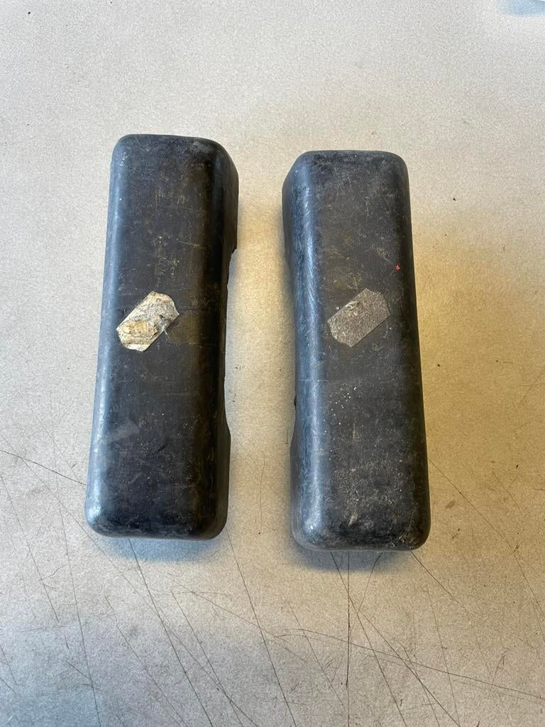 Vintage Fiat BMW DKW NSU Audi Bumperhoornrubbers 145x50mm, Ophalen of Verzenden, Zo goed als nieuw