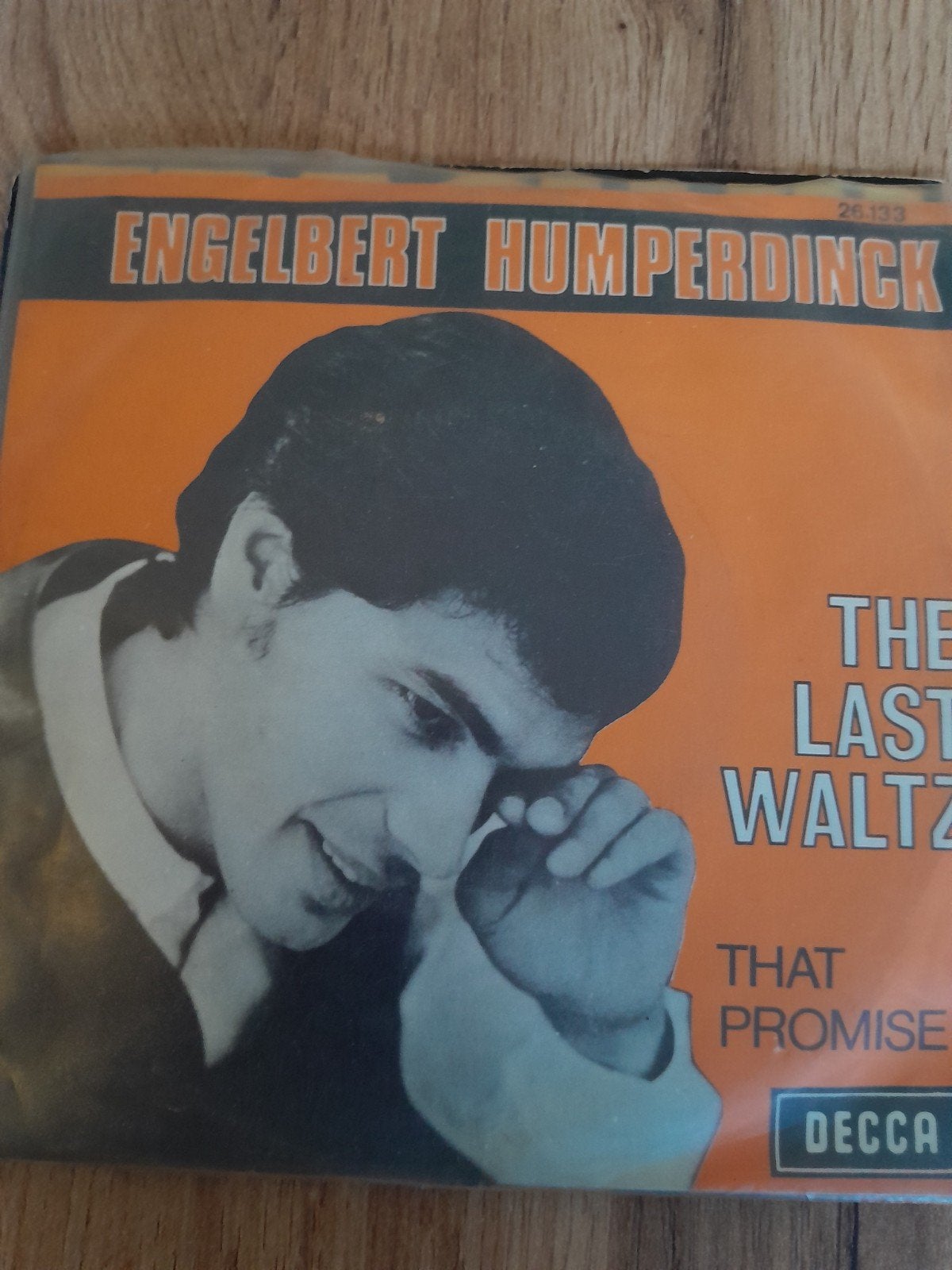 engelbert humperdinck 7inch the last waltz, Ophalen of Verzenden, Zo goed als nieuw, Pop
