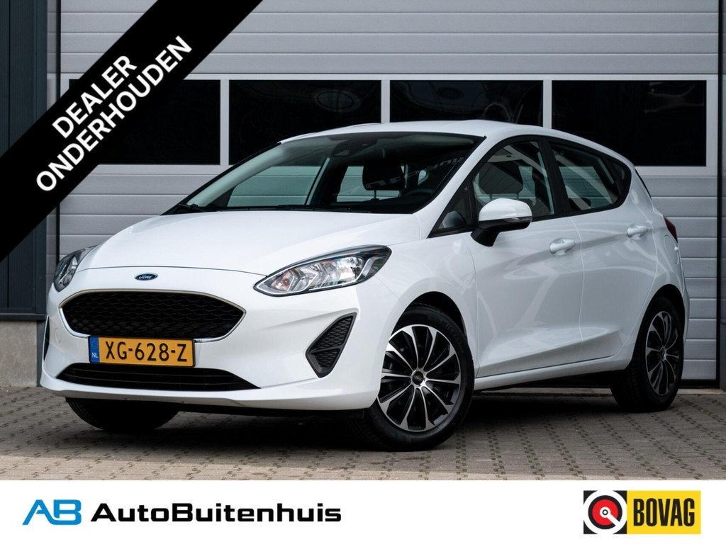 Ford Fiesta 1.1 Trend|1e EIGENAAR|CARPLAY|NAVI|CRUISE|PDC|LA, Voorwielaandrijving, Lichtsensor, Wit, Origineel Nederlands