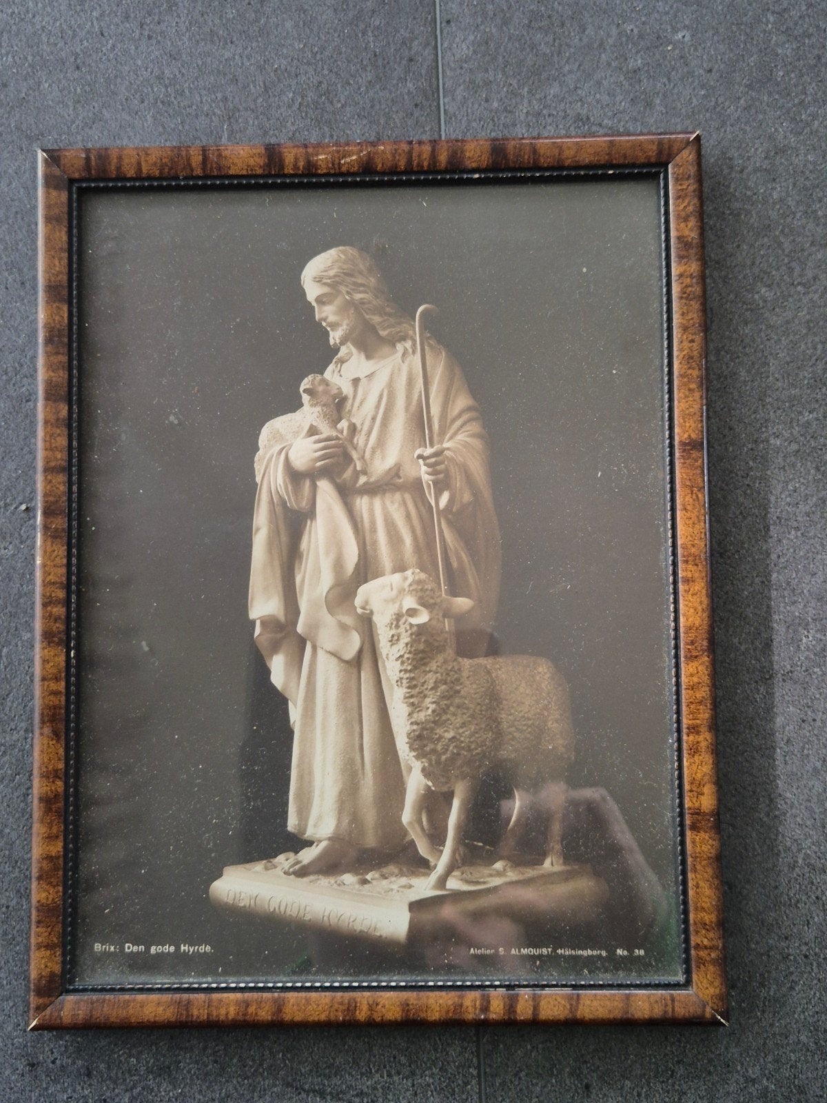 Religieuze prent/schilderij, Antiek en Kunst, Antiek | Religie, Ophalen of Verzenden
