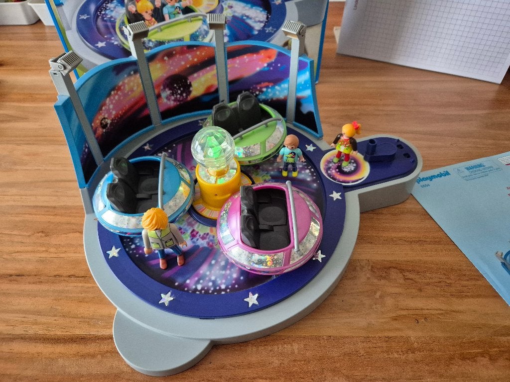 Playmobil kermis breakdance attractie 5554, Complete set, Overige typen, Ophalen of Verzenden, Zo goed als nieuw
