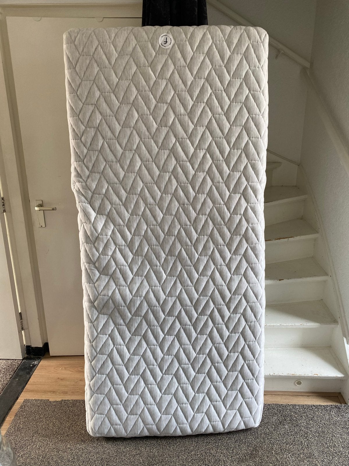 GRATIS Pocketveren matras 90 x 200 cm, firm, Ophalen, Eenpersoons, Zo goed als nieuw, Overige maten