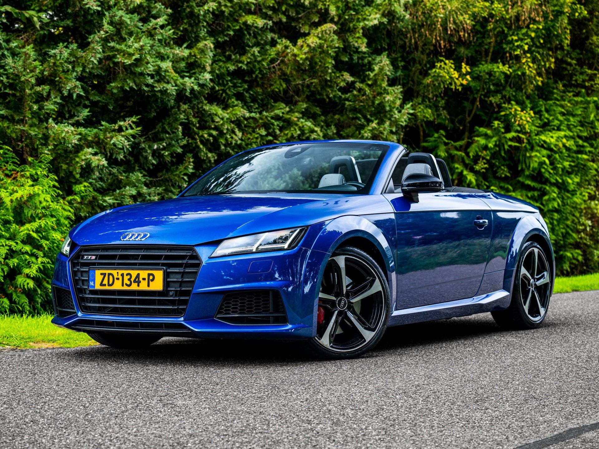 Audi TTS Roadster 2.0 TFSI Quattro 310 PK | B&O | RS Zetels, Auto's, Automaat, Dealer onderhouden, TT, Gebruikt
