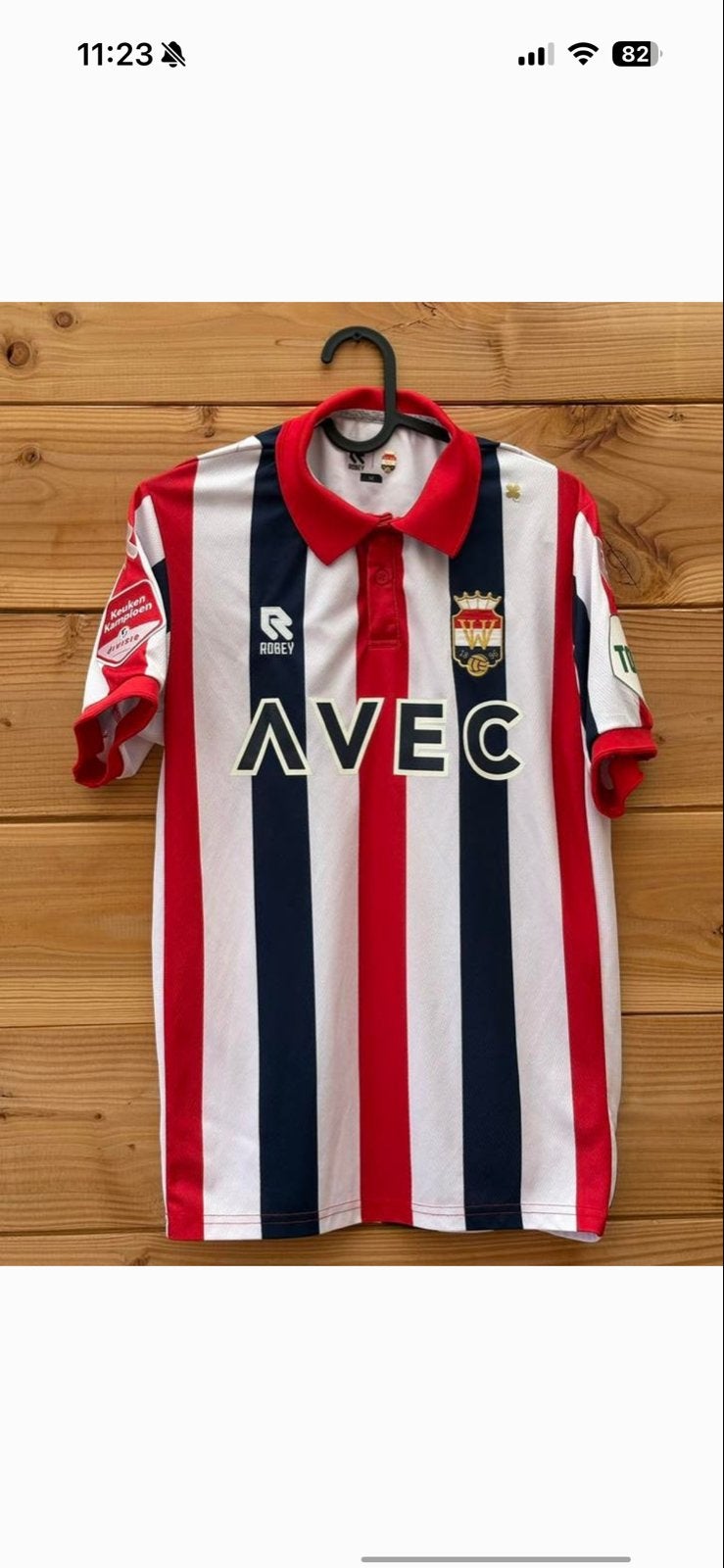 Willem II Svensson Matchworn Thuisshirt 2023/2024, Verzamelen, Ophalen of Verzenden