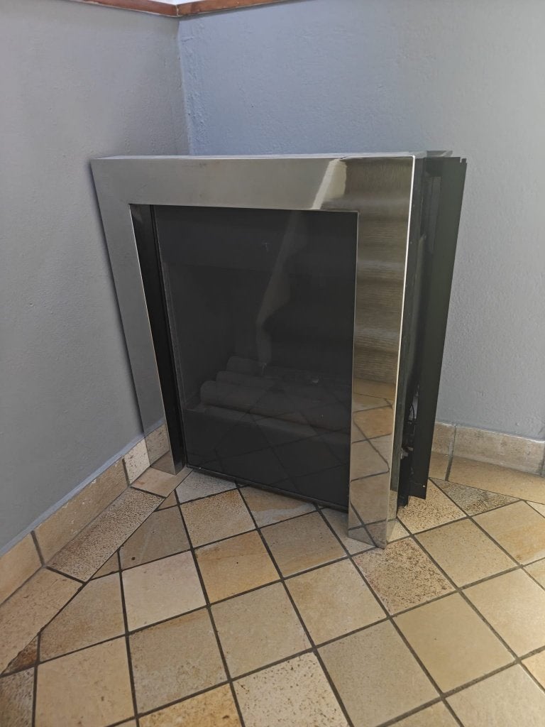 Gaskachel - Jan des Bouvrie - Living Flames, Ophalen, Gas, Zo goed als nieuw, Inbouw