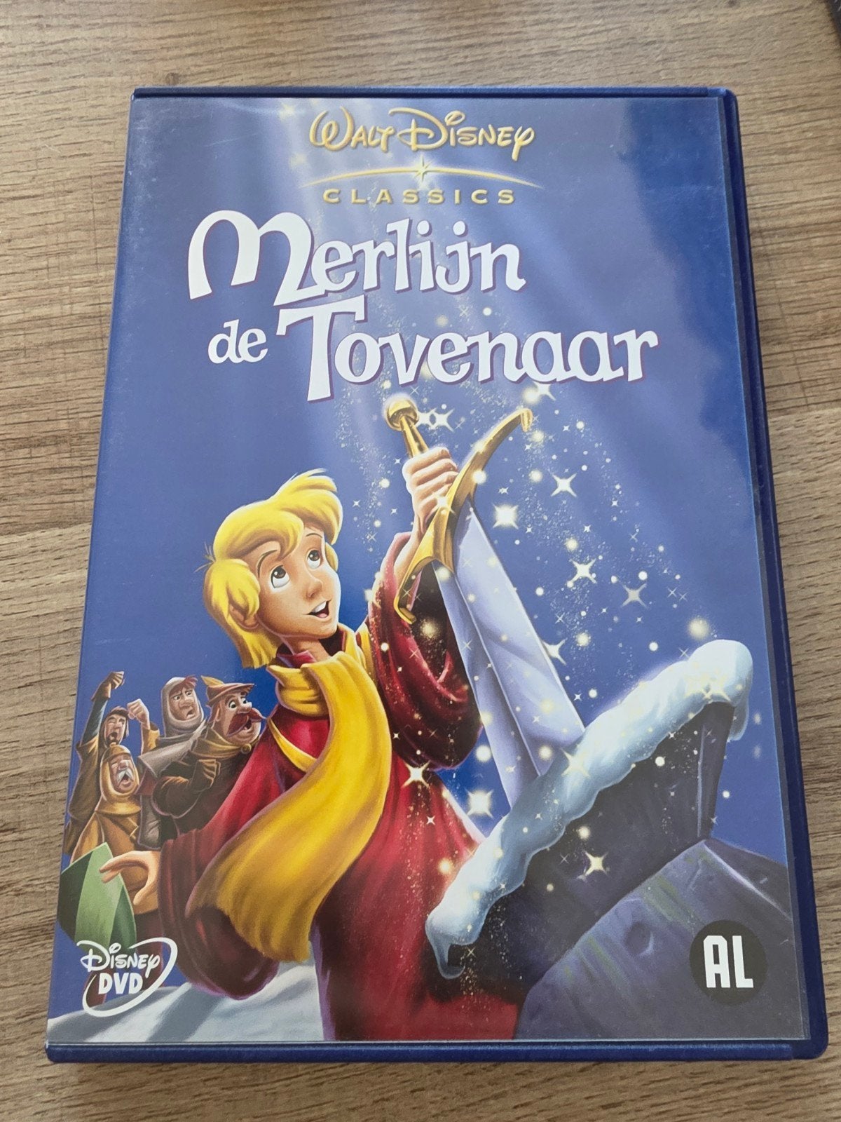 Disney Merlijn de tovenaar, Alle leeftijden, Ophalen of Verzenden, Zo goed als nieuw, Amerikaans