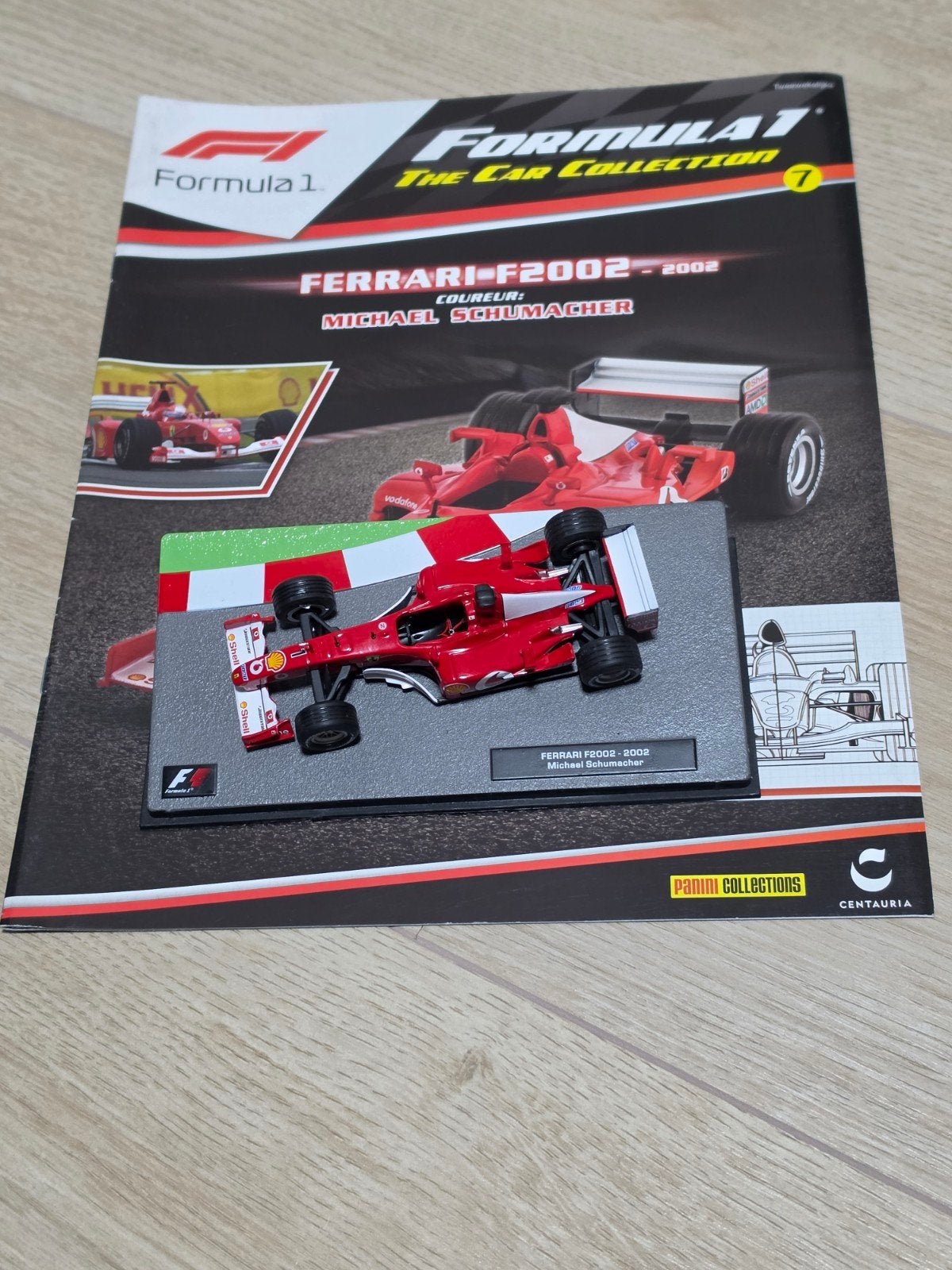 Ferrari F2002 Michael Schumacher F1 modelauto, Ophalen of Verzenden, Zo goed als nieuw, Auto, Overige merken