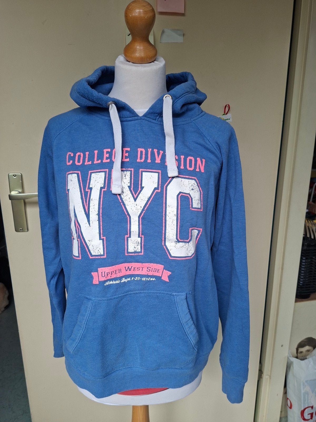 Clockhouse NYC Hoodie, Kleding | Dames, Truien en Vesten, Ophalen, Blauw, Maat 46/48 (XL) of groter, Clockhouse