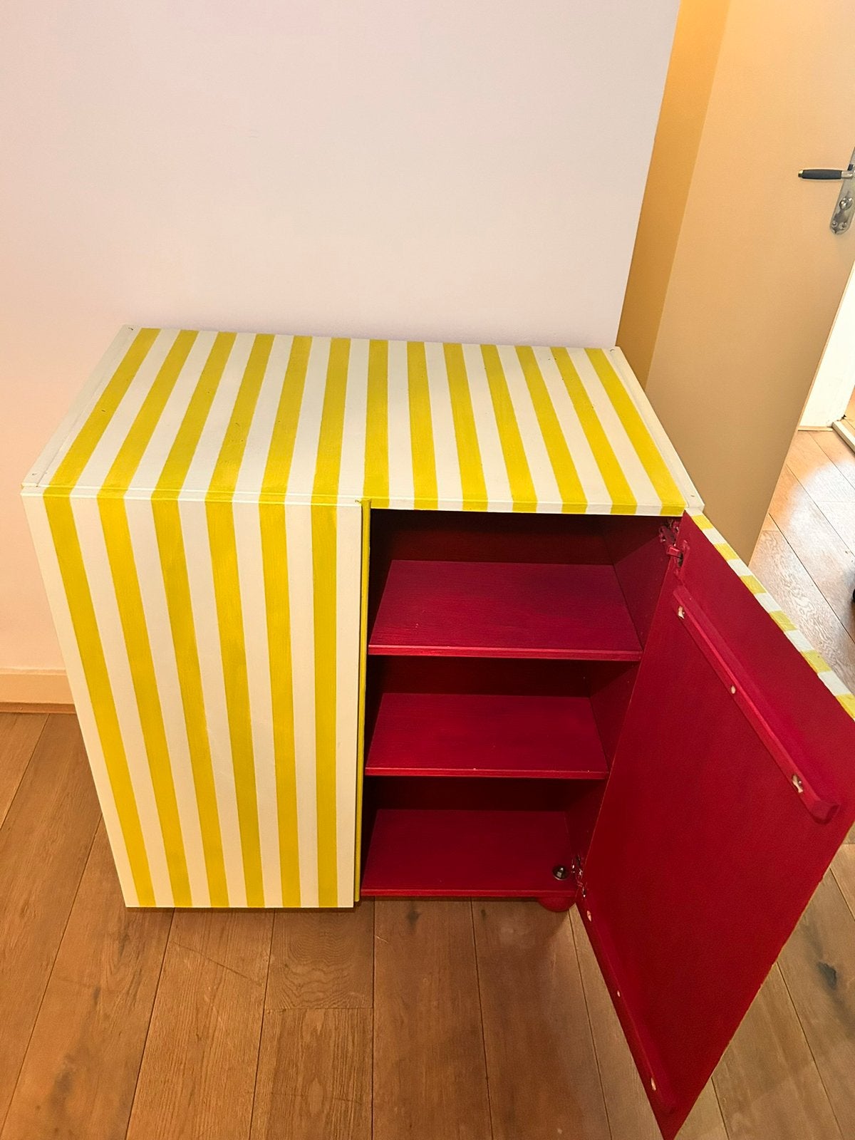 IKEA ivar handgeschilderd, Ophalen of Verzenden, Zo goed als nieuw, 25 tot 50 cm, Minder dan 100 cm