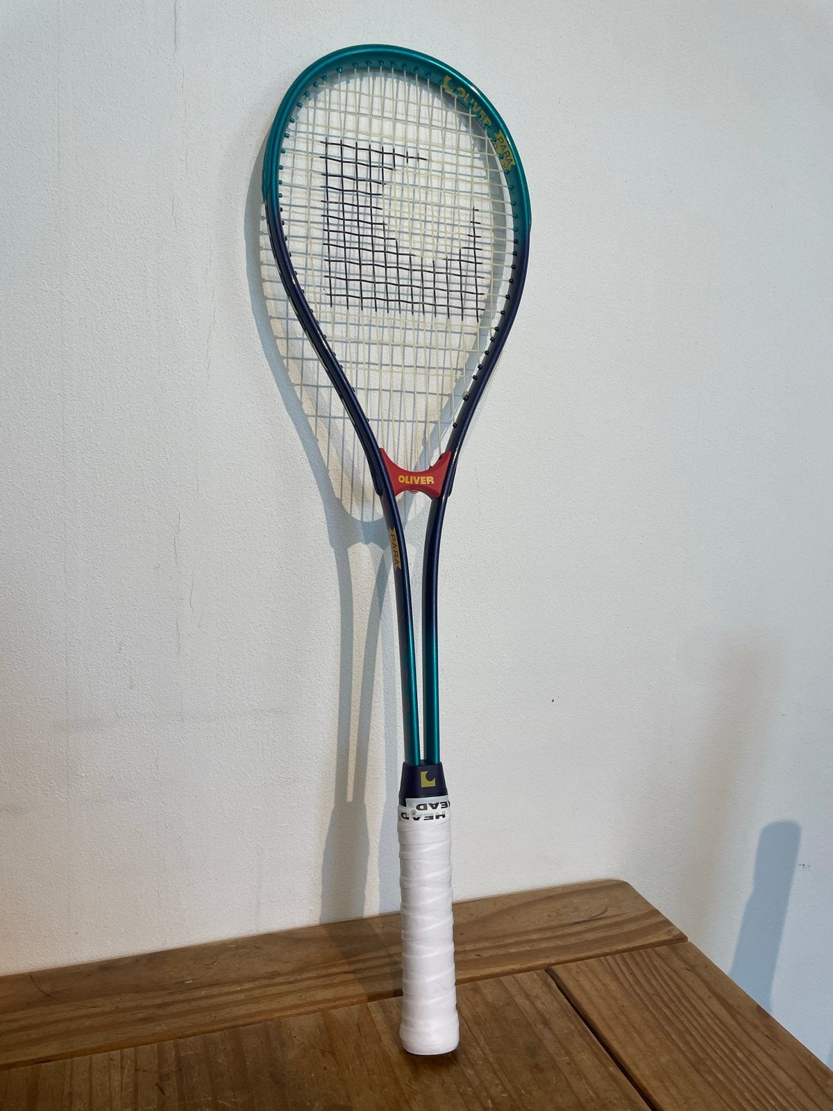 Oliver Paradox Squashracket met hoes en bal, Ophalen of Verzenden, Gebruikt, Racket