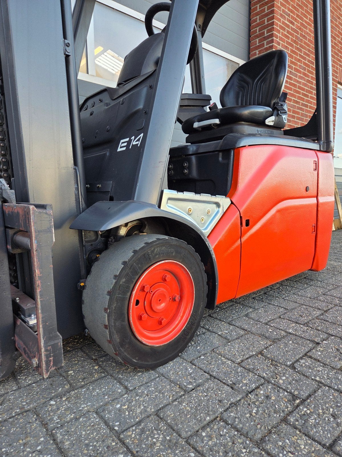 Heftruck Linde E14 Triplex Sideshift Freelift 4650 mm 2008, Linde, Heftruck, Ophalen of Verzenden, 1000 tot 2000 kg
